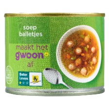g'woon soepballetjes